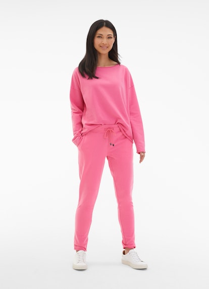 Casual Fit Sweatshirts Sweatshirt hot pink