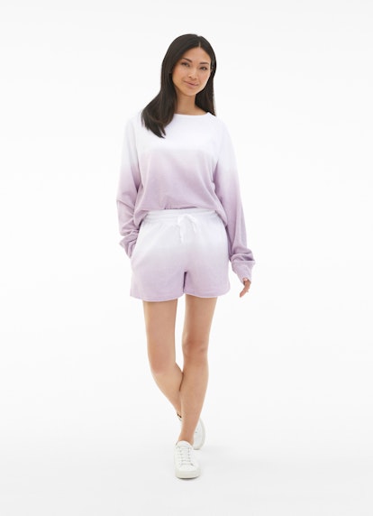 Regular Fit Sweatshirts Terrycloth - Sweater lavender frost