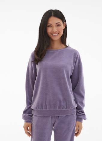 Regular Fit Sweatshirts Samt - Sweater purple haze