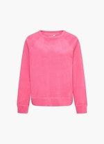 Coupe Regular Fit Sweat-shirts Pull-over en tissu éponge hot pink