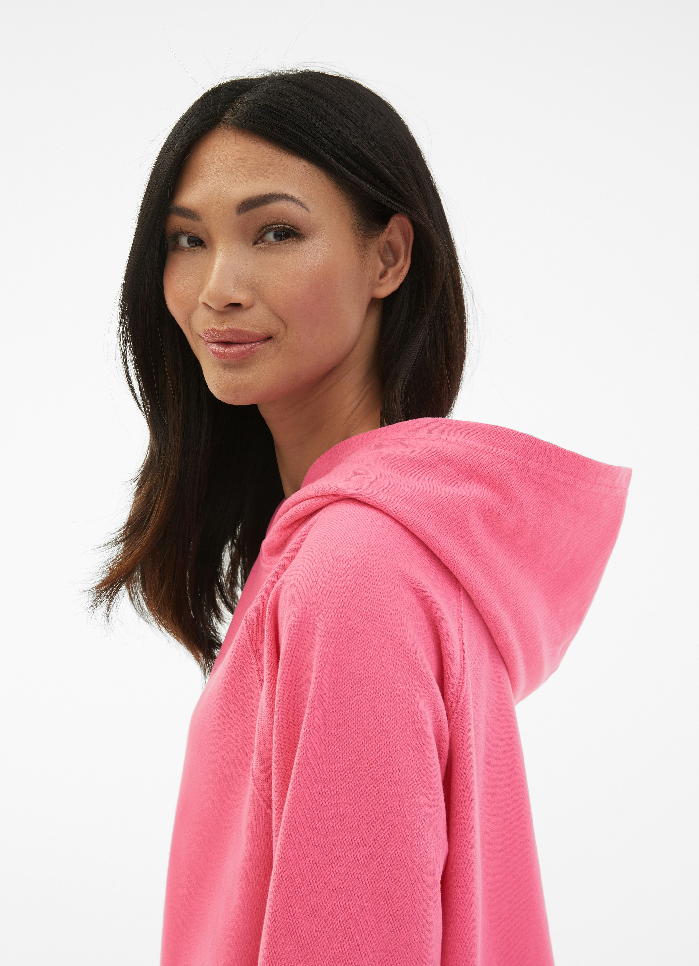 Hot sales pink hoodie