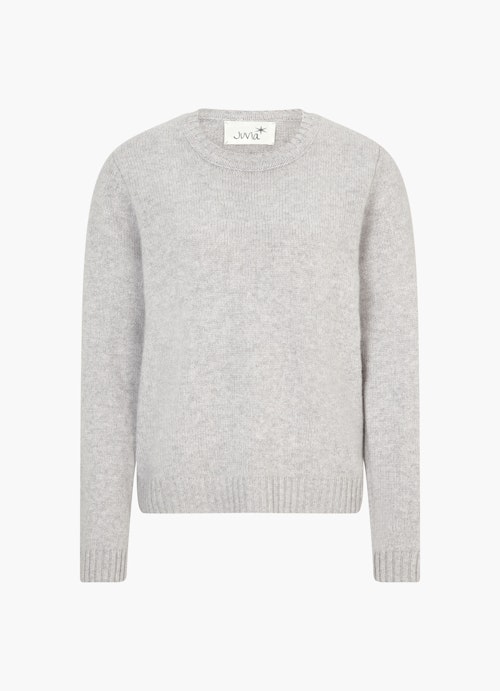 Regular Fit Knitwear Pure Cashmere Pullover l.grey mel.