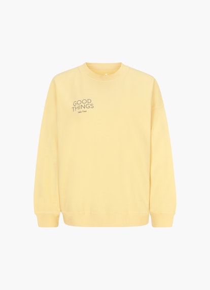Basic Fit Sweatshirts Sweatshirt buttercup