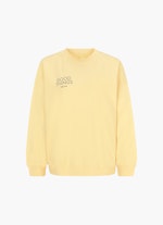 Oversized Fit Sweatshirts Sweatshirt buttercup