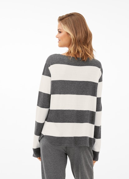 Slim Fit Sweatshirts Cashmix - Sweater eggshell
