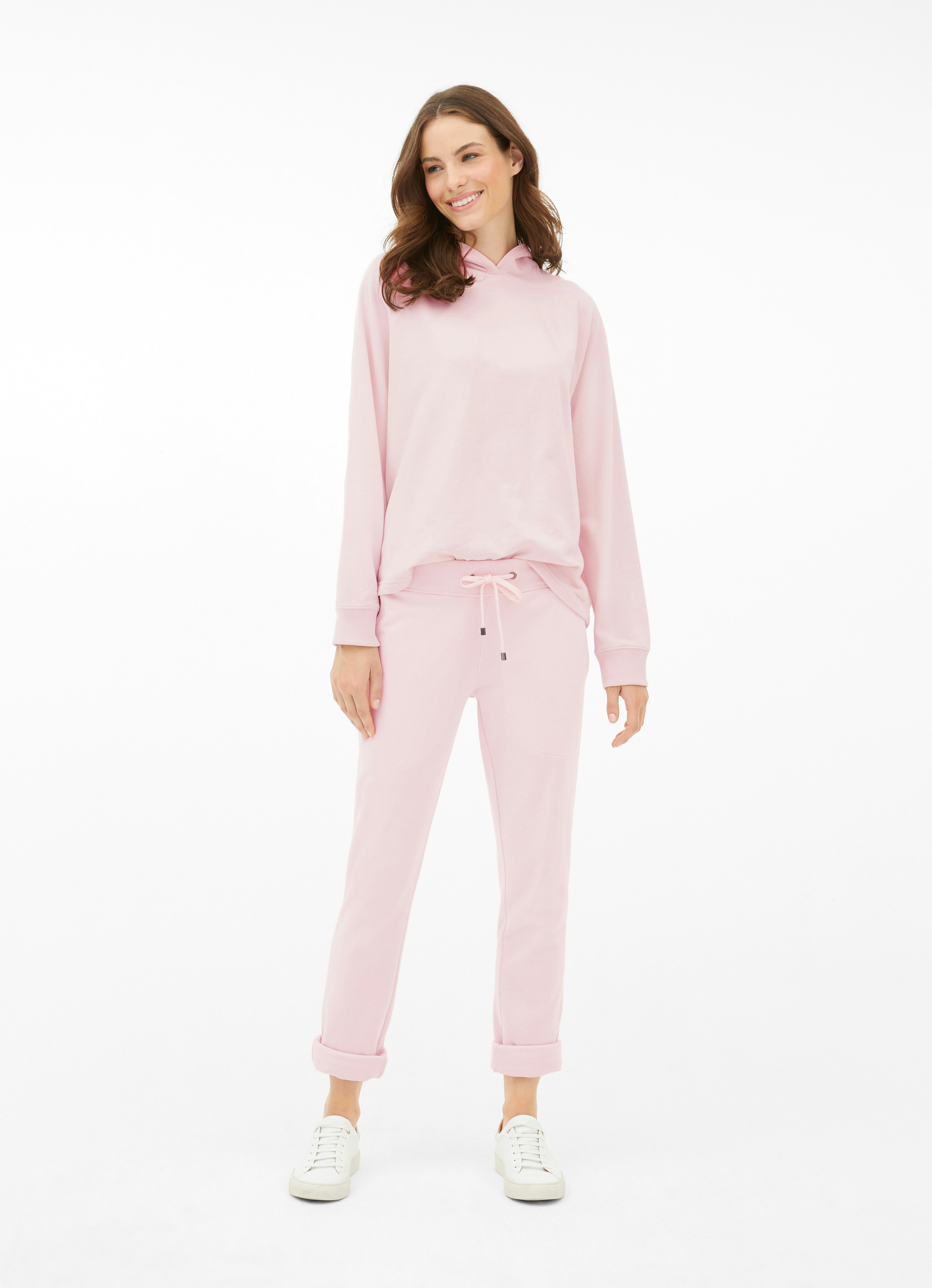 Light Pink Loose Fit Sweatpants Cathy Buy Pants online at JUVIA