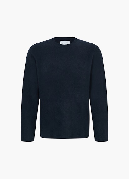 Coupe Regular Fit Maille Pull-over en cachemire night blue
