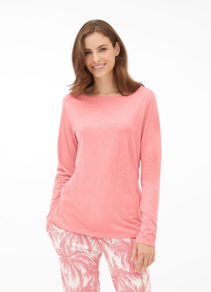 Coupe Slim Fit T-shirts à manches longues T-shirt à manches longues strawberry pink