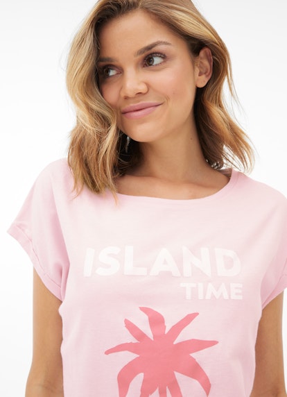Coupe carrée T-shirts T-shirt boxy pale pink