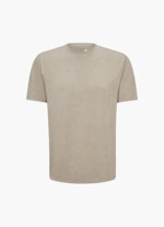 Casual Fit T-shirts Terrycloth - T-Shirt olive grey