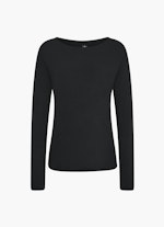 Slim Fit Sweatshirts Cashmix - Sweater black