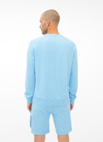 Coupe Casual Fit Pull-over Sweat-shirt faded aqua
