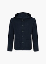 Coupe Casual Fit Maille Cardigan en cachemire night blue