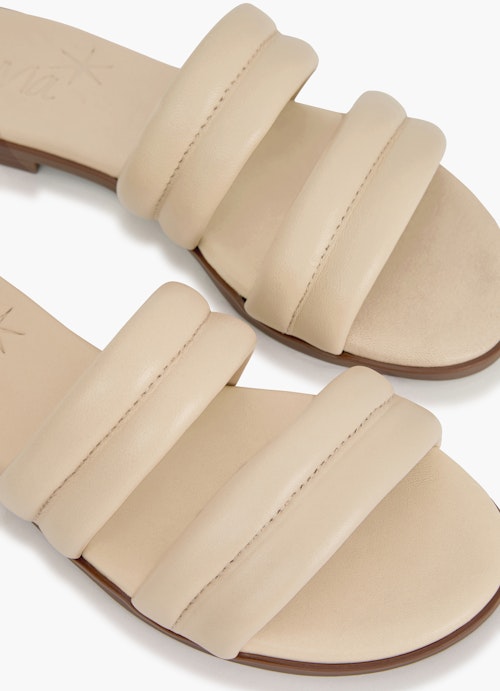 Regular Fit Schuhe Slide - Pantolette cream