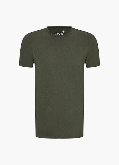 Coupe Regular Fit T-shirts T-shirt dark green