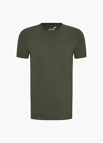 Coupe Regular Fit T-shirts T-shirt dark green