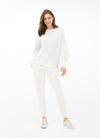 Coupe Regular Fit Maille Pull-over eggshell