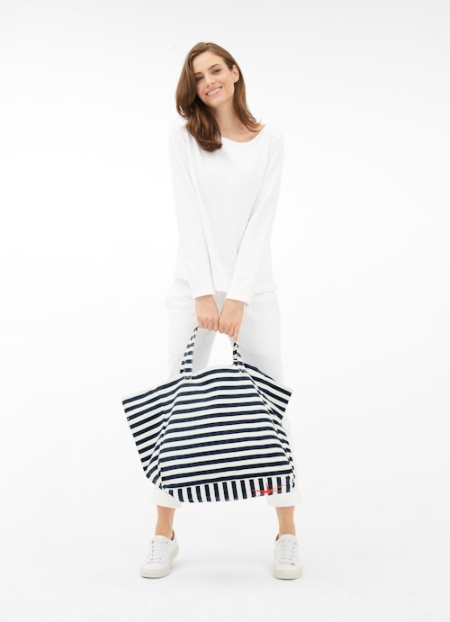 One Size Accessoires Canvas - Shopper navy