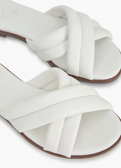 Regular Fit Shoes Slide - Mules eggshell