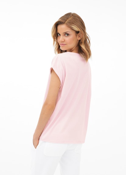 Coupe carrée T-shirts T-shirt boxy pale pink