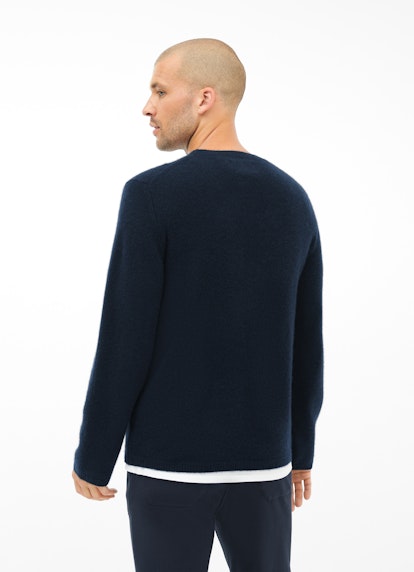 Regular Fit Knitwear Pure Cashmere Sweater night blue