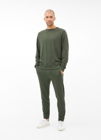 Coupe Casual Fit Pantalons Pantalon de jogging Casual Fit dark green
