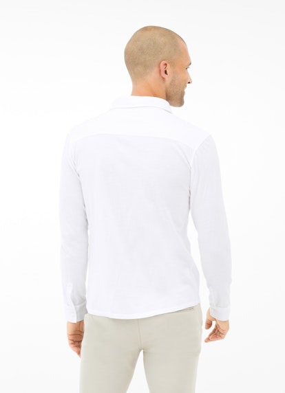 Regular Fit Hemden Jersey - Hemd white