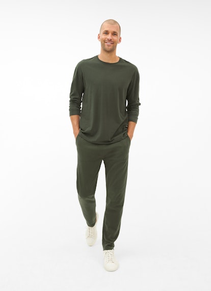 Loose Fit Longsleeves Longsleeve dark green