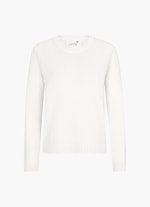Coupe Regular Fit Maille Pull-over en cachemire eggshell