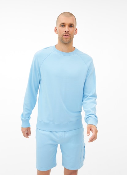 Casual Fit Sweater Sweatshirt faded aqua