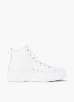 Coupe Regular Fit Chaussures Sneakers montantes à plateau white