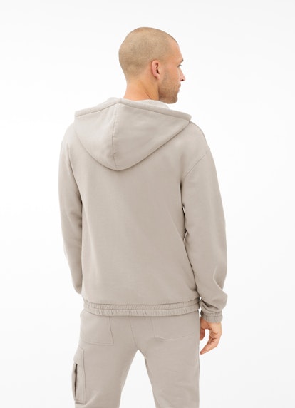 Regular Fit Hoodies Hoodie - Sweatjacke olive grey