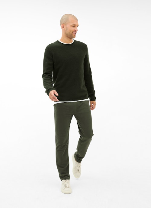 Regular Fit Knitwear Pure Cashmere Jumper deep forest
