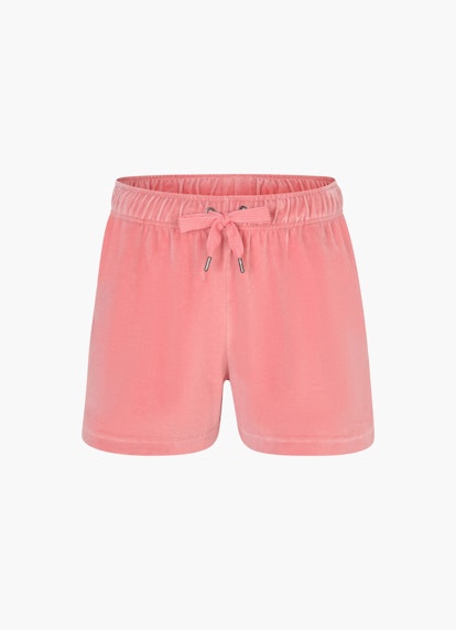 Casual Fit Shorts Velvet - Shorts strawberry pink
