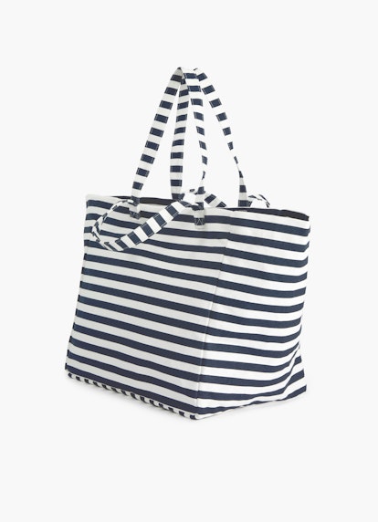 One Size Accessoires Canvas Shopper Bag navy