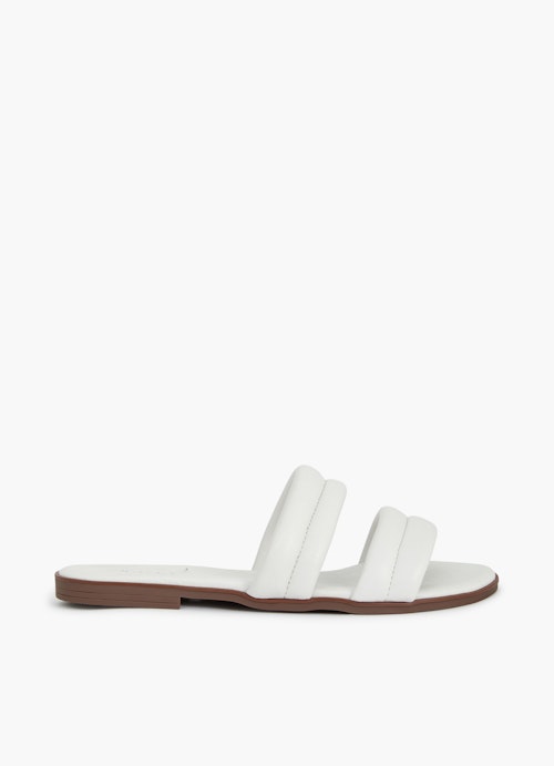Regular Fit Shoes Slide - Mules eggshell