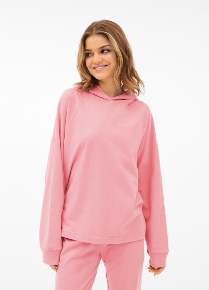 Regular Fit Sweatshirts Hoodie strawberry pink