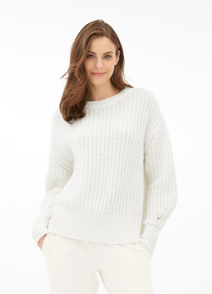 Coupe Regular Fit Maille Pull-over eggshell