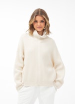 Coupe Casual Fit  Cardigan en maille eggshell
