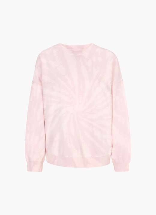 Oversized Fit Sweatshirts Sweater with Puffy Sleeves pale pink