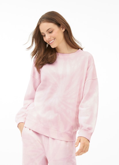 Oversized Fit Sweatshirts Sweater mit Puffärmeln pale pink