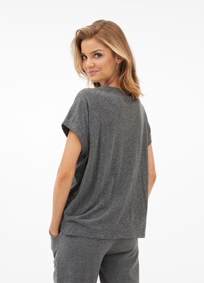 Boxy Fit T-Shirts Boxy - T-Shirt graphit mel.