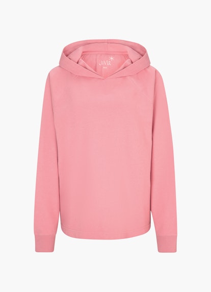 Regular Fit Sweatshirts Hoodie strawberry pink