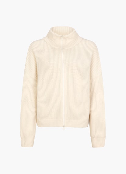 Casual Fit Strick - Cardigan eggshell