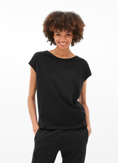 Coupe Boxy Fit T-shirts T-shirt carré black