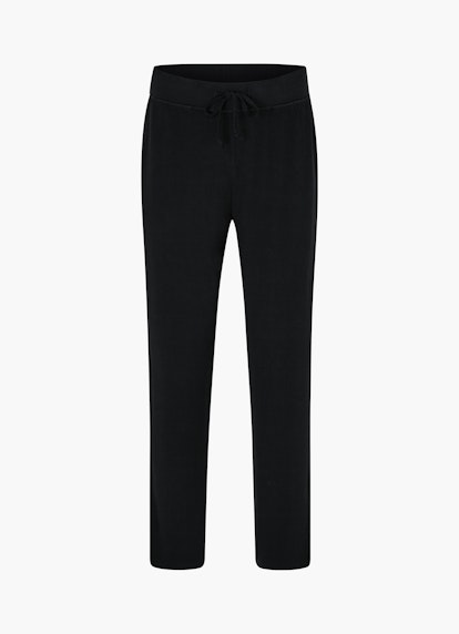 Slim Fit Pants Jersey Pants black