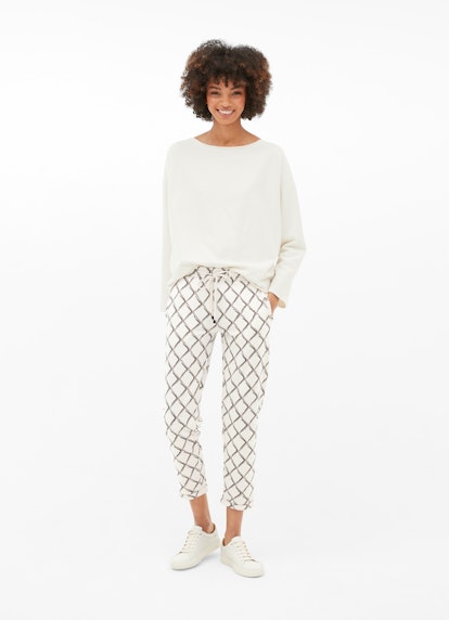 Casual Fit Hosen Casual Fit - Sweatpants eggshell