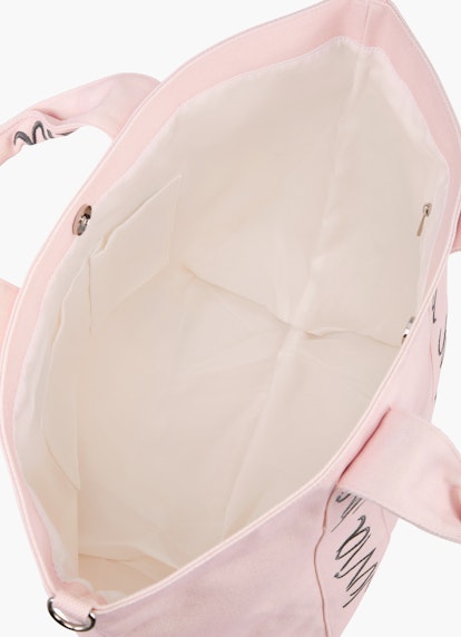 Onesize Accessoires Canvas Logo Shopper Bag pale pink
