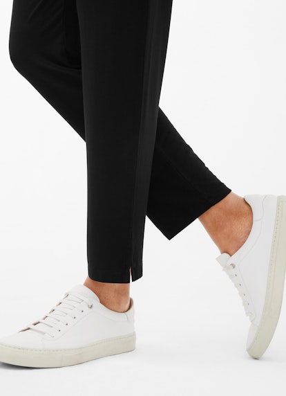 Coupe Slim Fit Pantalons Pantalon en jersey black