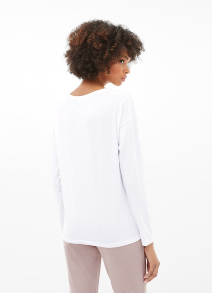 Loose Fit Long sleeve tops Longsleeve white